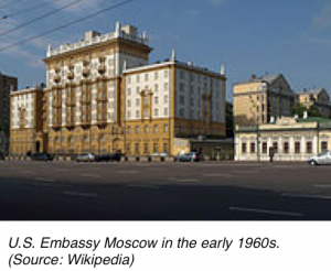 US Embassy Moscow, early 1960s
